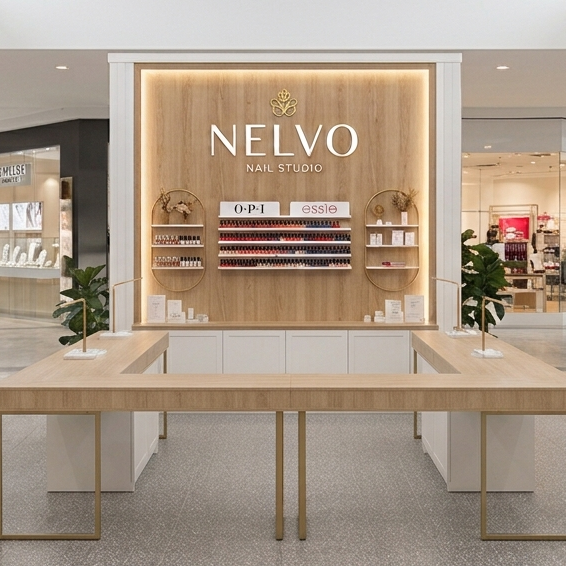 Luxury Nelvo salon interior